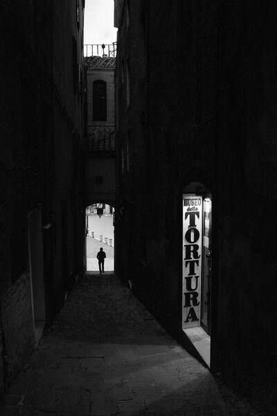 Photograph Taymuraz Gumerov Dark Street on One Eyeland