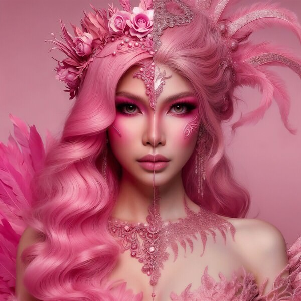 Photograph Handan Ece Pink Duality on One Eyeland