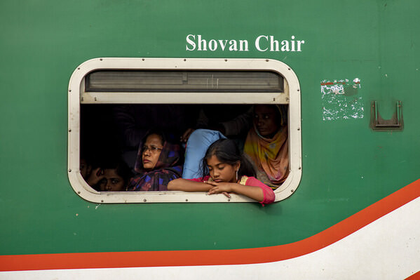 Photograph Azim Khan Ronnie Train Journey on One Eyeland