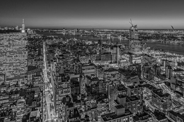 Photograph Marco Ricca New York Looking Downtown on One Eyeland