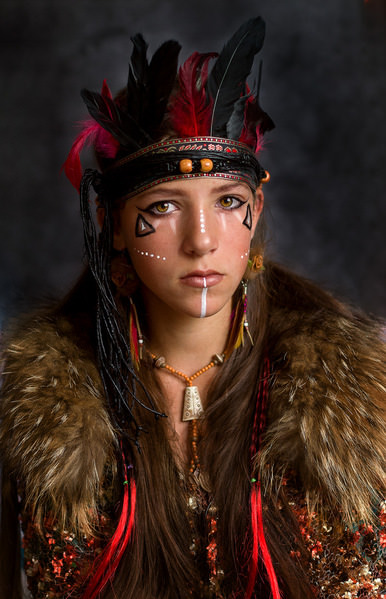 Photograph Oksana Makarova Pocahontas on One Eyeland
