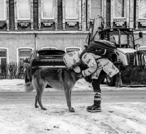 Photograph Alexander Shilov Friends on One Eyeland