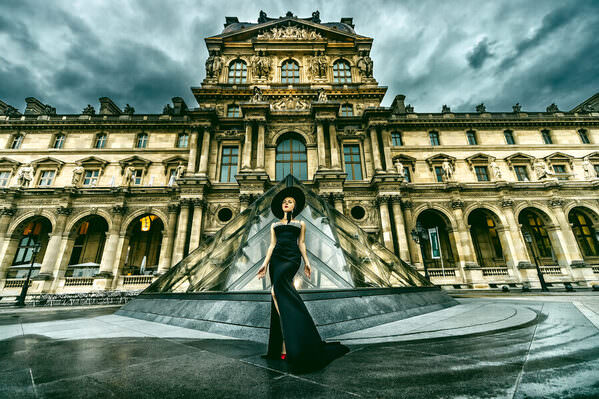 Photograph Ruslan Bolgov Pyramids Of Louvre on One Eyeland
