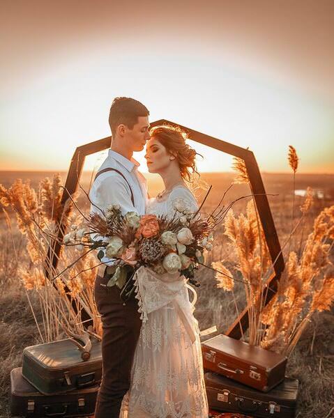 Photograph Veronika Gergert Boho Wedding on One Eyeland