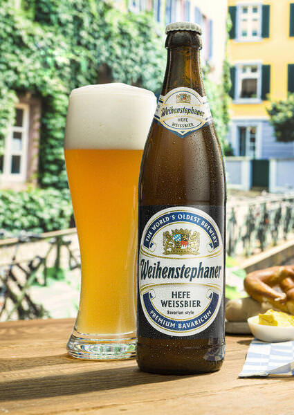 Photograph Jonathan Knowles Weihenstephaner Hefe Weissbier on One Eyeland