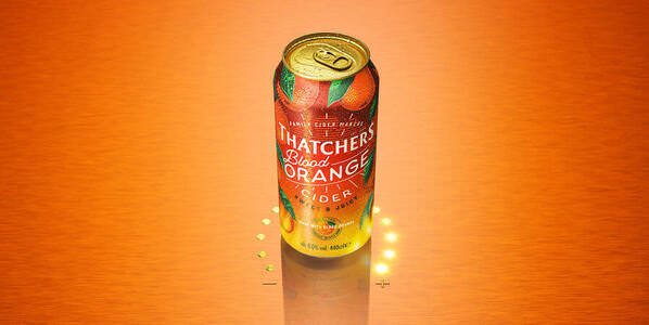 Photograph Jonathan Knowles Thatchers Blood Orange on One Eyeland