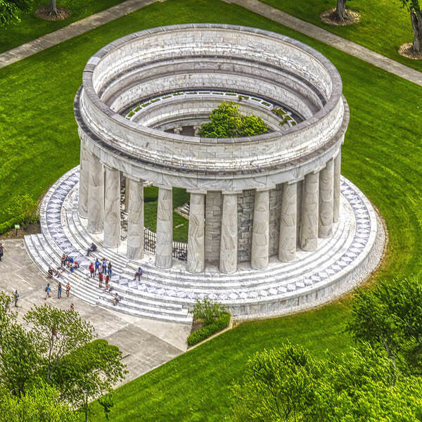 Photograph Larry Hamill Harding Memorial on One Eyeland