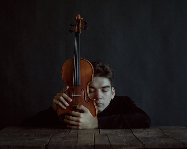 Photograph Tatiana Svetlichnaya The Violinist on One Eyeland