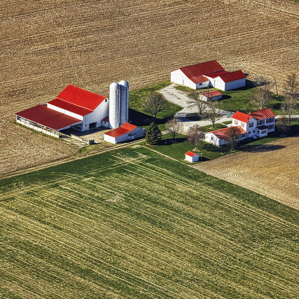 Photograph Larry Hamill Mid Ohio Farm on One Eyeland