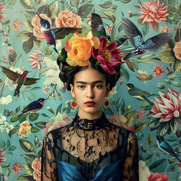 Photograph Margarita Malkova Frida Kahlo on One Eyeland
