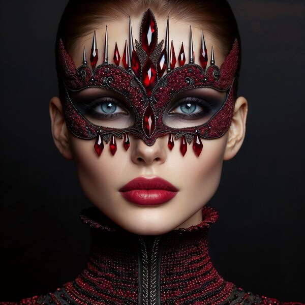Photograph Handan Ece Masked on One Eyeland