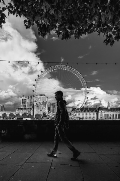 Photograph Marc Barthelemy Centered on One Eyeland