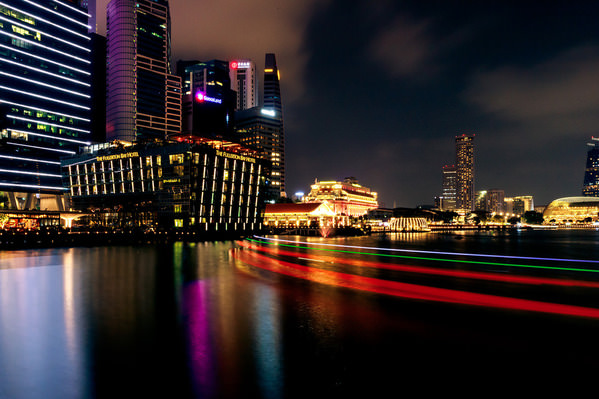 Photograph Ruslan Bolgov Singapore Trails on One Eyeland