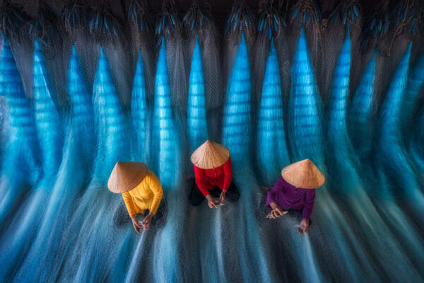Photograph Daniel Vine Garcia Weaving Traditions on One Eyeland