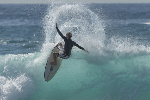 Photograph Steve Turner Surf Champion on One Eyeland