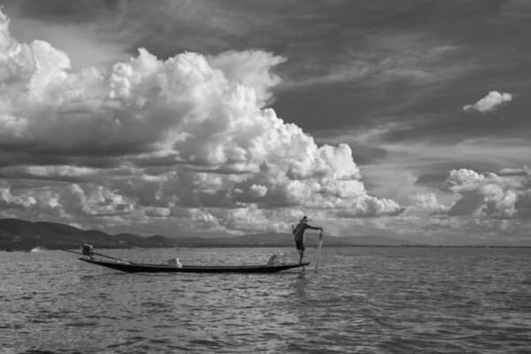 Photograph Taymuraz Gumerov Inle Lake Fishermen Myanmar on One Eyeland
