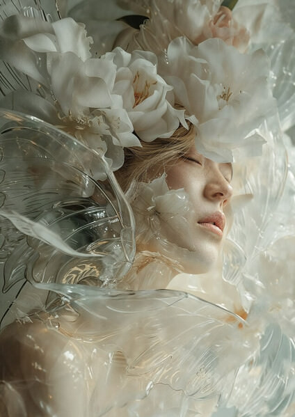 Photograph Ddiarte Ddiarte Delicate Beauty on One Eyeland
