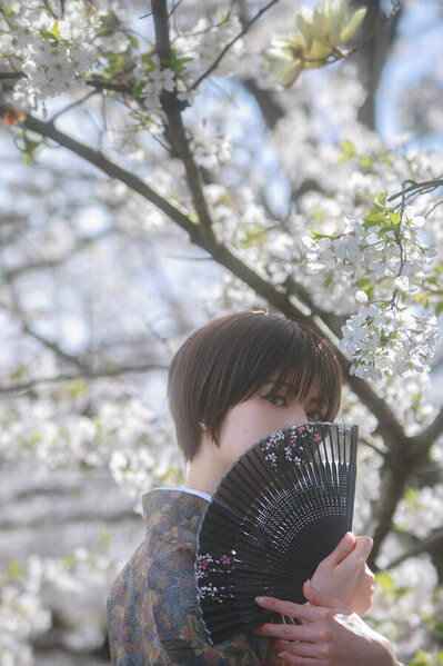 Photograph Setsuna Kurouzu Sakura on One Eyeland