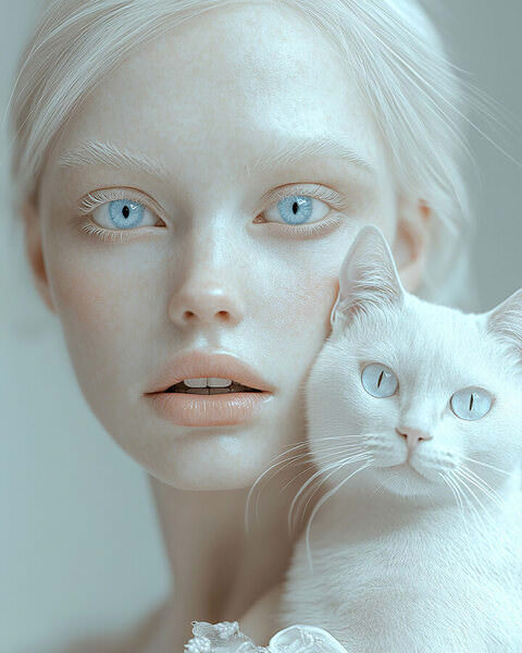 Photograph Mario Forcherio Cat S Eyes on One Eyeland