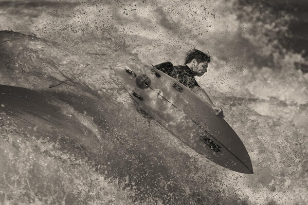 Photograph Steve Turner Action Study on One Eyeland