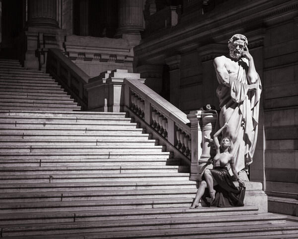 Photograph Thierry Smets Palais De Justice on One Eyeland