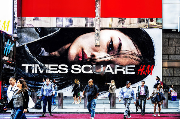Photograph Mitchell Funk Time Square Billboard on One Eyeland