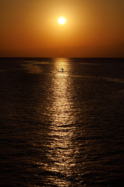 Photograph Setsuna Kurouzu Sunset on One Eyeland