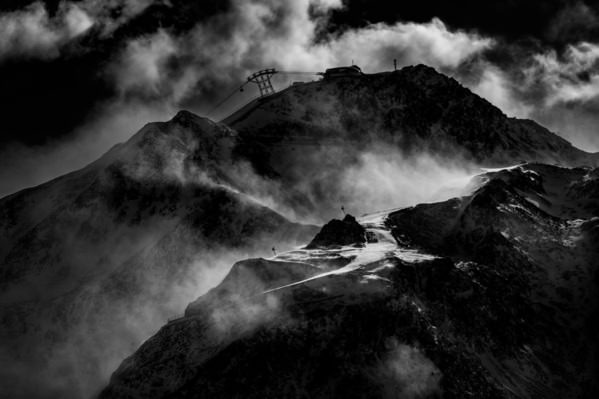 Photograph Radek Von Hirschberg Snowstorm I on One Eyeland