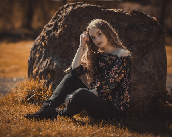 Photograph Thierry Smets Caroline on One Eyeland