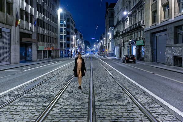 Photograph Thierry Smets Rue De La Loi on One Eyeland