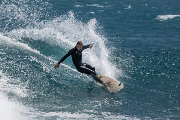 Photograph Satheesh Nair Shark Bay Surfing 7289 on One Eyeland