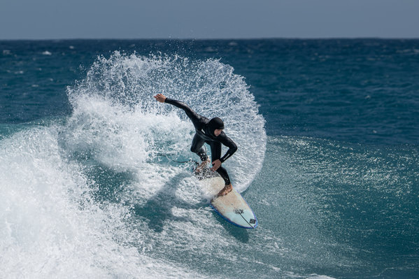 Photograph Satheesh Nair Shark Bay Surfing 7046 on One Eyeland
