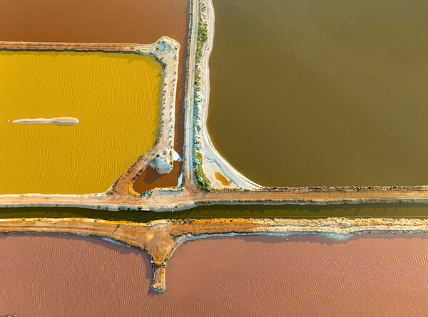 Photograph Satheesh Nair Shark Bay Salt Mines 0975 on One Eyeland