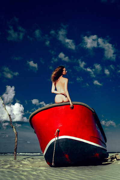 Photograph Ruslan Bolgov Fishermans Daughter on One Eyeland