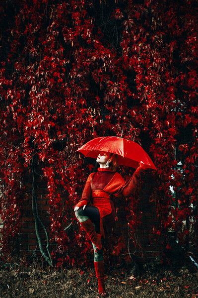 Photograph Ruslan Bolgov The Red Umbrella on One Eyeland