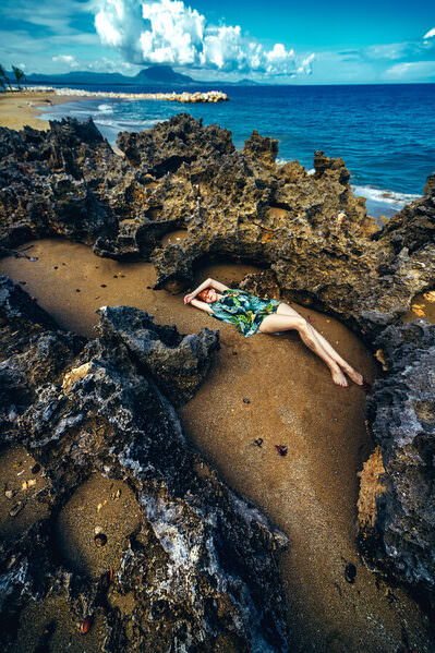Photograph Ruslan Bolgov Caribbean Girl on One Eyeland