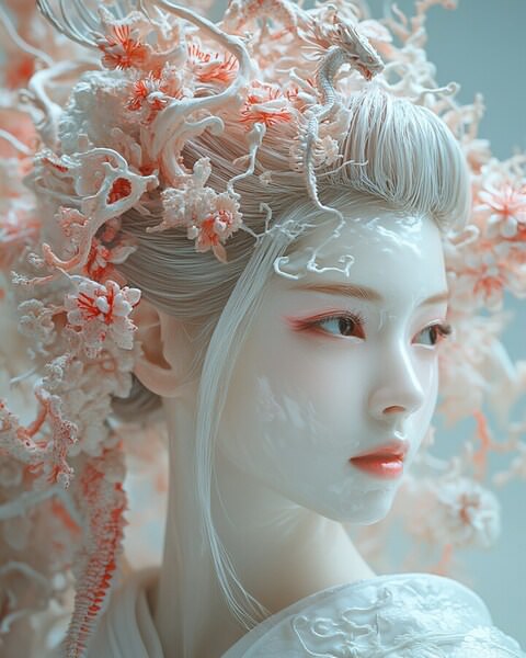 Photograph Andy  Porcelain Geisha on One Eyeland