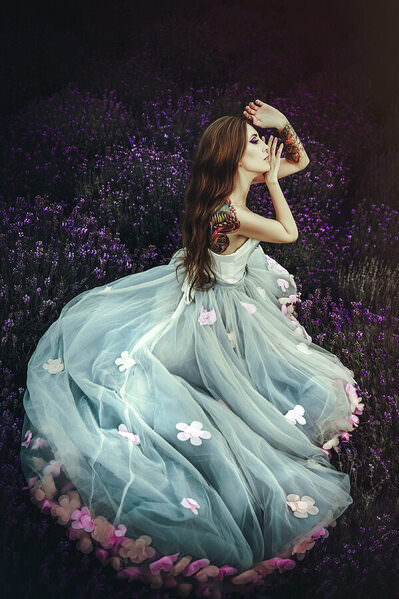 Photograph Ruslan Bolgov Her Love Was Like Lavender Delicate And Melancholi on One Eyeland