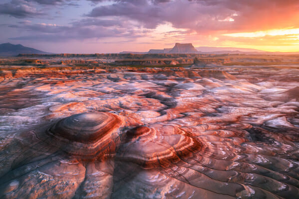 Photograph Daniel Vine Garcia Bentonite Hills on One Eyeland