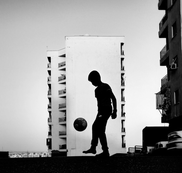 Photograph Qmars Khoshsefat Footballer Boy on One Eyeland