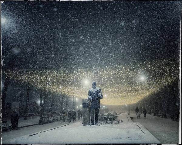 Photograph Iuliia Akhulkova Winter In The Park on One Eyeland