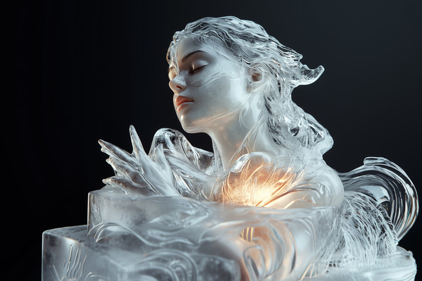 Photograph Svetlana Tarakanova The Icy Awakening on One Eyeland