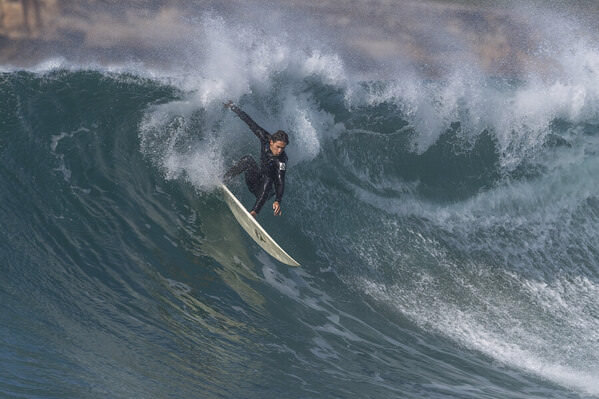 Photograph Steve Turner Surfer Study Colour on One Eyeland