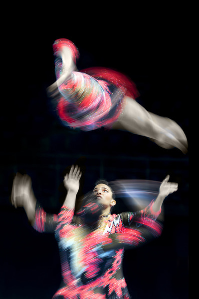 Photograph Huub Keulers Spinning Round on One Eyeland