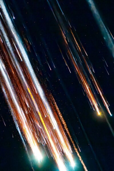 Photograph James Temple Cosmic Esplosion on One Eyeland