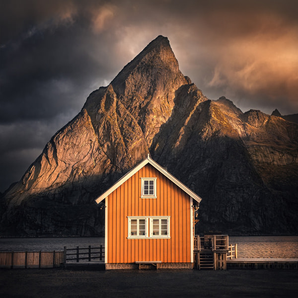 Photograph Martin Kucera Famous Yellow House on One Eyeland