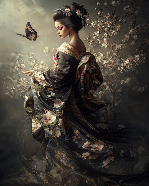 Photograph Christina Ai Art Kimono I on One Eyeland