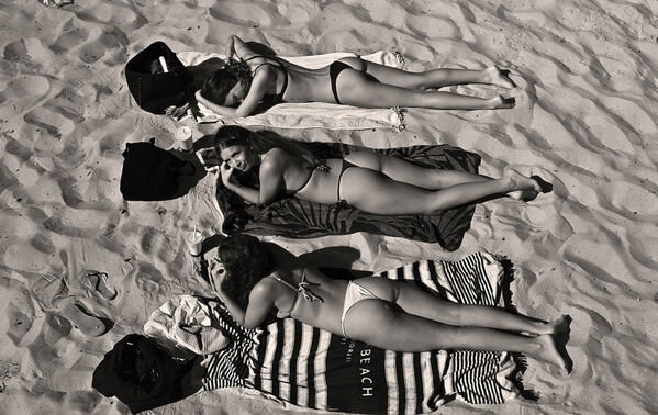 Photograph Erica Mitchell Beach Babes on One Eyeland