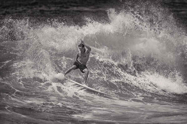 Photograph Steve Turner Splash Back on One Eyeland
