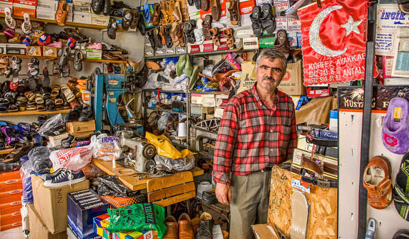 Photograph Huub Keulers The Shoemaker on One Eyeland